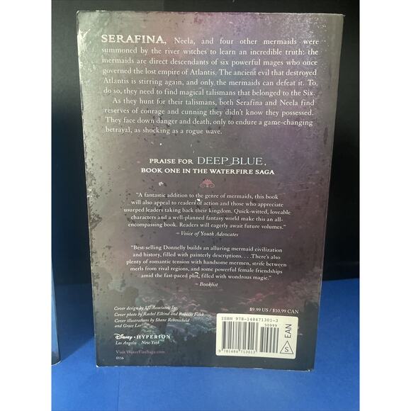 Waterfire Saga Series : Waterfire Saga, Books 1 &2 Deep Blue & Rogue Wave - Picture 8 of 16